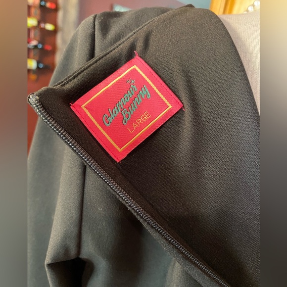 GLAMOUR BUNNY SOPHIA FITTED WIGGLE PINUP PENCIL DRESS RARE TOP VINTAGE MADMEN - Picture 7 of 11